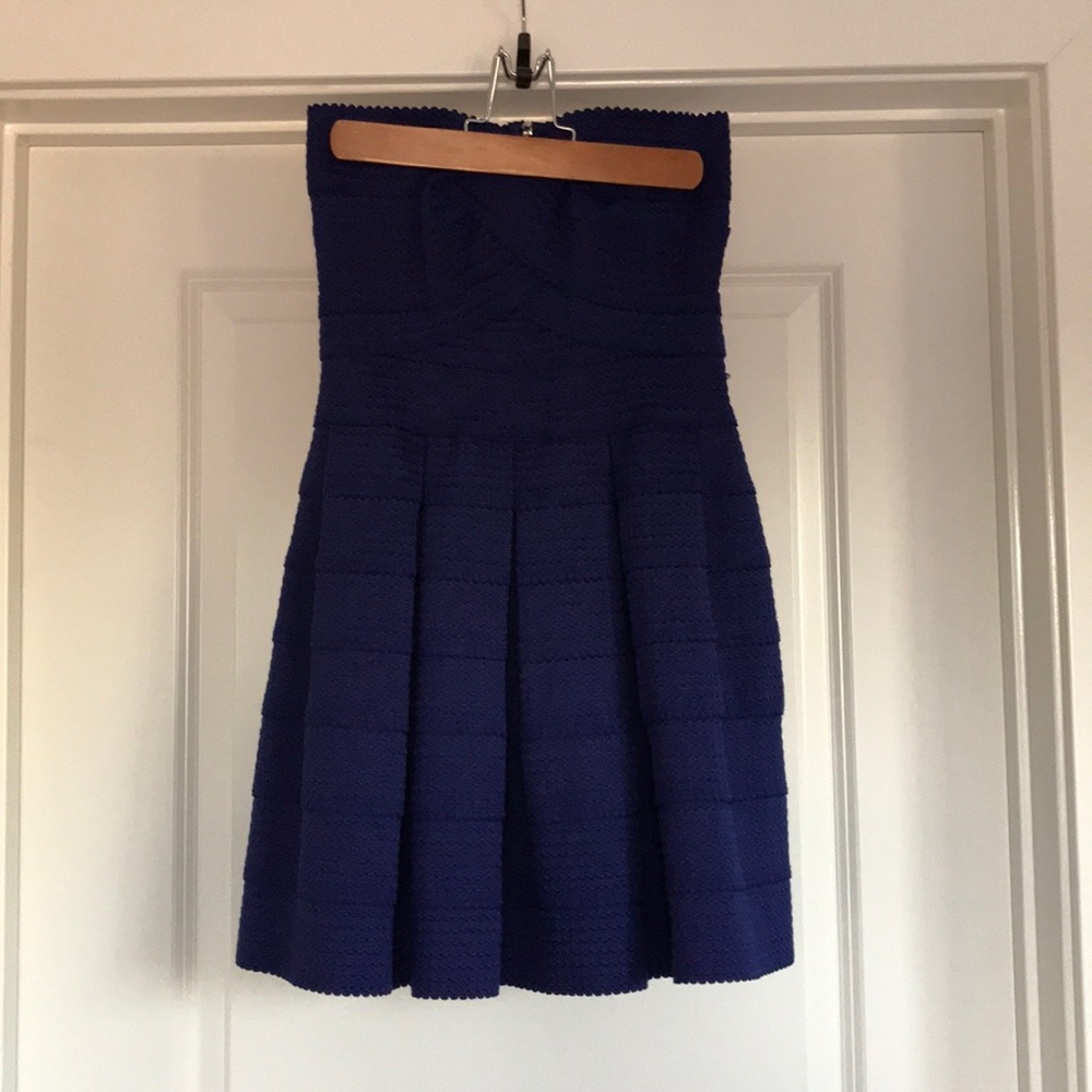 *NEW W TAGS* New Cobalt/ RoyalBlue Strapless Dress